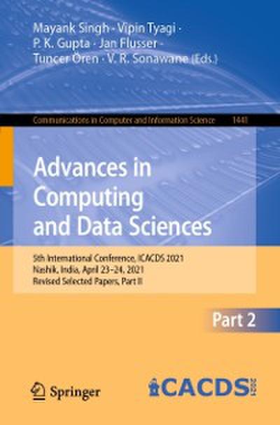 Advances in Computing and Data Sciences