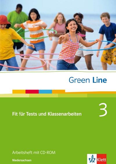 Green Line 3: Fit für Tests und Klassenarbeiten Niedersachsen, Arbeitsheft und CD-ROM mit Lösungsheft Klasse 7 (Green Line. Bundesausgabe ab 2006) - Harald Weisshaar