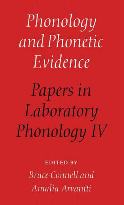 Phonology and Phonetic Evidence