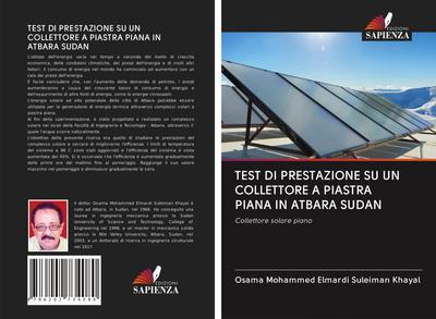 TEST DI PRESTAZIONE SU UN COLLETTORE A PIASTRA PIANA IN ATBARA SUDAN