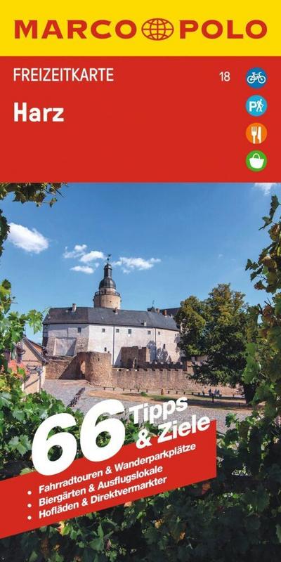 MARCO POLO Freizeitkarte 18 Harz 1:100.000