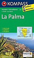 La Palma: Wanderkarte mit Aktiv Guide, Stadtplänen und Radrouten. GPS-genau. 1:50000 (KOMPASS Wanderkarte, Band 232)