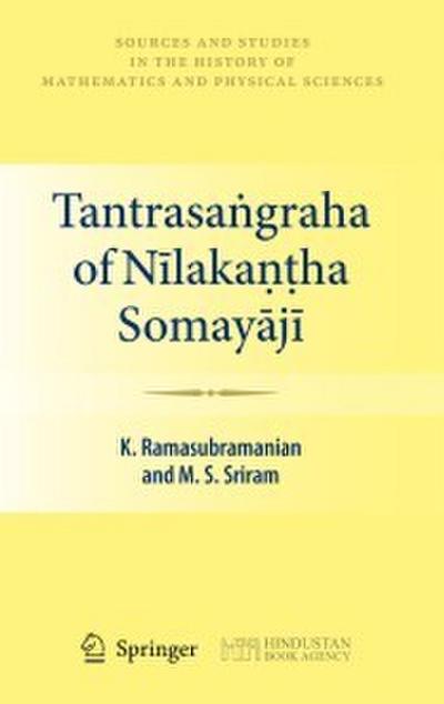 Tantrasa¿graha of Nilaka¿¿ha Somayaji