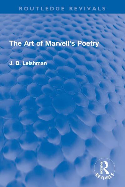 The Art of Marvell’s Poetry