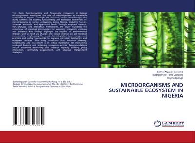 MICROORGANISMS AND SUSTAINABLE ECOSYSTEM IN NIGERIA