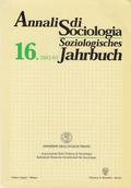 Annali di Sociologia - Soziologisches Jahrbuch.