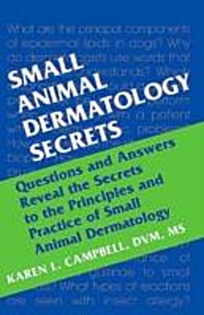 Small Animal Dermatology Secrets E-Book