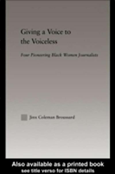 Giving a Voice to the Voiceless