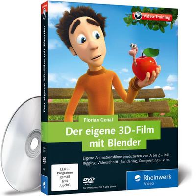 Der eigene 3D-Film mit Blender, DVD-ROM
