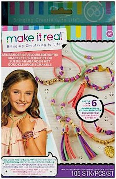 Armbänder in Velourlederoptik