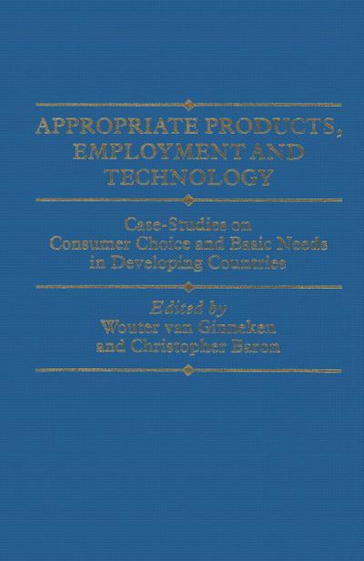 Appropriate Products, Employment and Technology