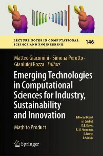 Emerging Technologies in Computational Sciences for Industry, Sustainability and Innovation