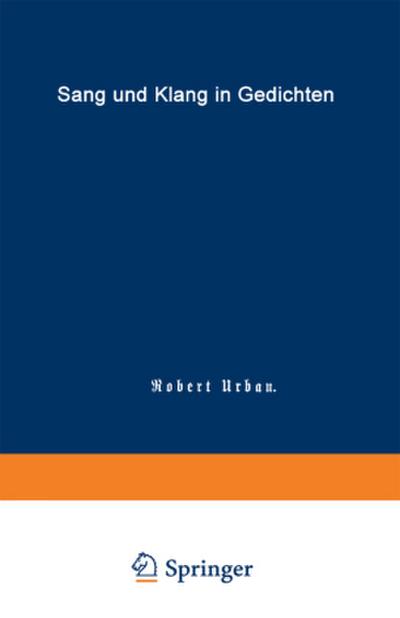 Sang und Klang in Gedichten