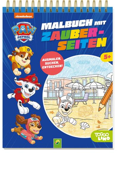 PAW Patrol Malbuch mit Zauberseiten: PAW Patrol Malbuch mit Zauberseiten. Für Kinder ab 5 Jahren: Ausmalen und verborgene Details entdecken | Spannende Abenteuer mit Chase, Marshall & Co.