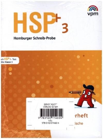 Hamburger Schreib-Probe (HSP) Fördern 3. 5 Förderhefte alphabetisch Klasse 3.  Ausgabe ab 2021