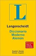 Langenscheidt Diccionario Moderno Alemán