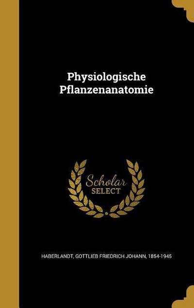 GER-PHYSIOLOGISCHE PFLANZENANA
