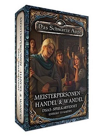 Das Schwarze Auge, DSA5-Spielkartenset Aventurische Meisterpersonen - Handel & Wandel