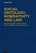 Social Ontology, Normativity and Law