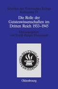 Die Rolle der Geisteswissenschaften im Dritten Rei