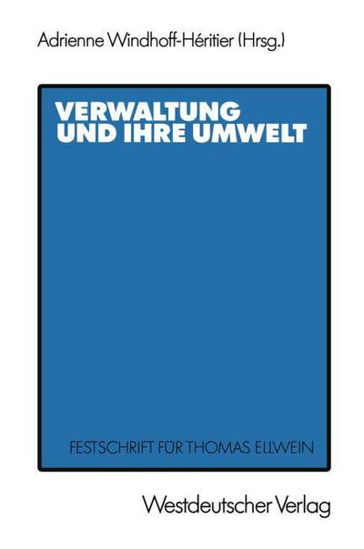 Verwaltung und ihre Umwelt