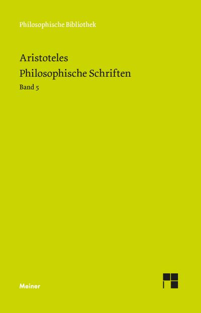 Philosophische Schriften. Band 5: Metaphysik (Philosophische Bibliothek)