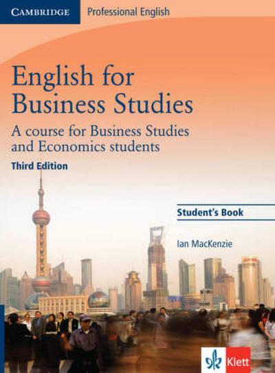 English for Business Studies (Third edition) English for Business Studies C1, 3rd edition