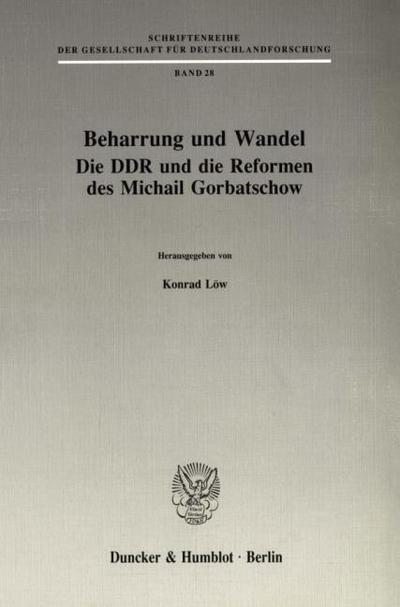 Beharrung und Wandel.