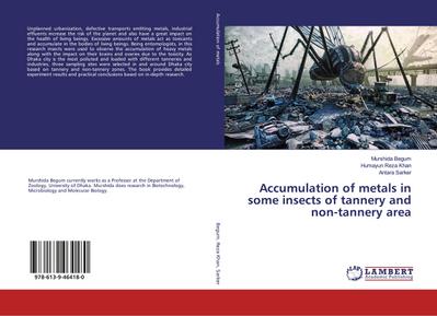 Accumulation of metals in some insects of tannery and non-tannery area