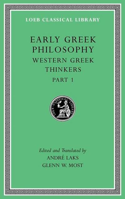 Early Greek Philosophy, Volume IV