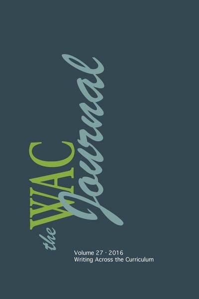 WAC Journal 27 (Fall 2016)