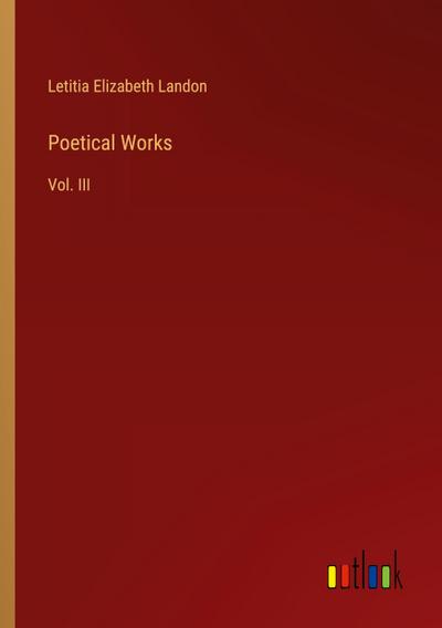 Poetical Works