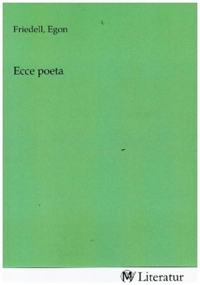 Ecce poeta