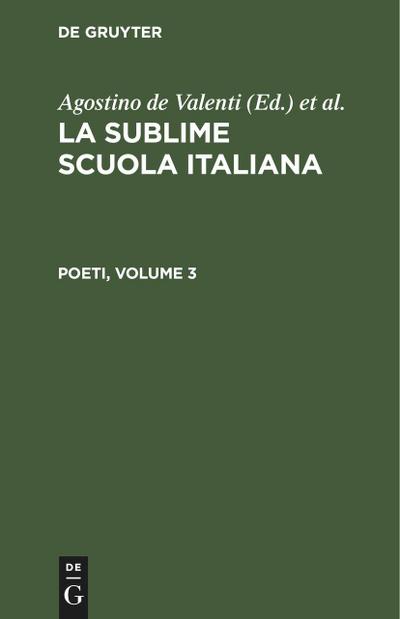 Poeti, Volume 3: Orlando furioso