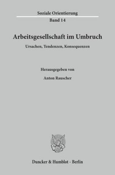 Arbeitsgesellschaft im Umbruch