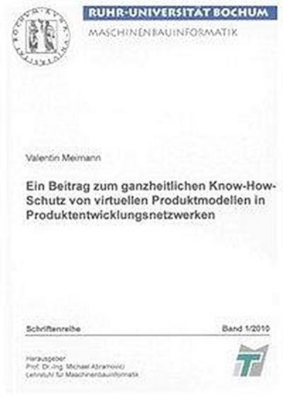 Meimann, V: Beitrag zum ganzheitlichen Know-How-Schutz von v