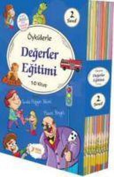 Öykülerle Degerler Egitimi 10 Kitap 2.Sinif