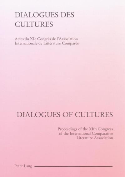 Dialogues of Cultures- Dialogues des cultures