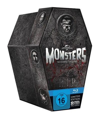 Monster Collection (Sarg-Box), 8 Blu-rays