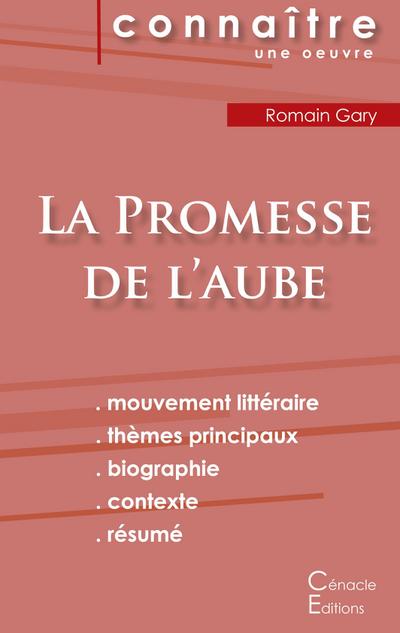 Fiche de lecture La Promesse de l’aube de Romain Gary (Analyse littéraire de référence et résumé complet)