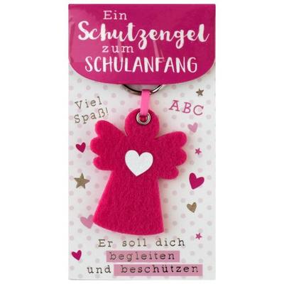 Sheepworld, Gruss und Co - 46575 - Anhänger, EIN Schutzengel zum Schulanfang, Länge 5,7cm, Filz mit Metallring