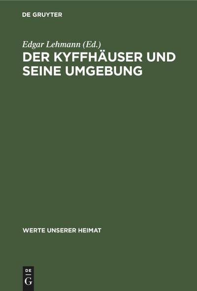 Der Kyffhäuser und seine Umgebung