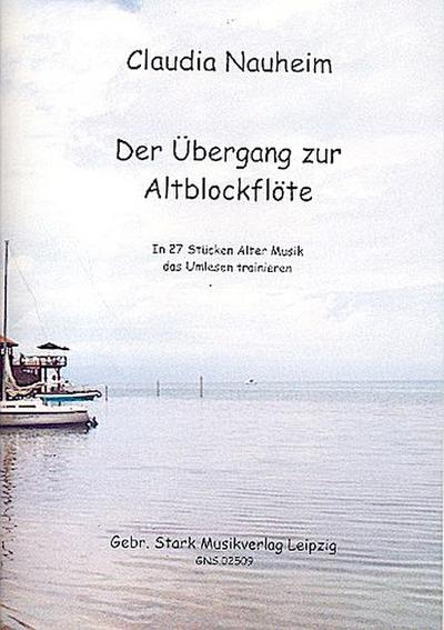 Der Übergang zur Altblockflöte