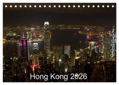 Hong Kong 2026 (Tischkalender 2026 DIN A5 quer), CALVENDO Monatskalender