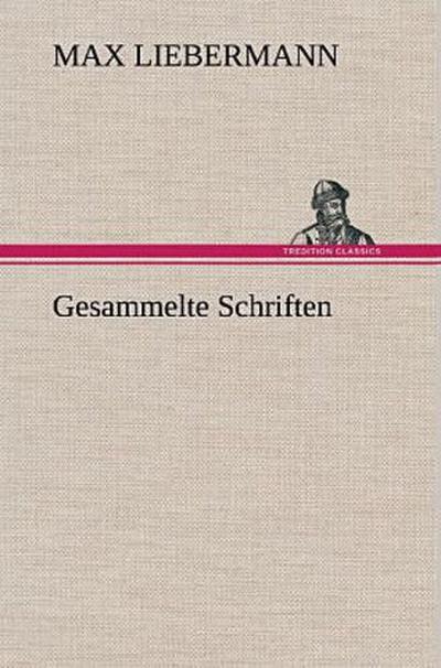 Gesammelte Schriften
