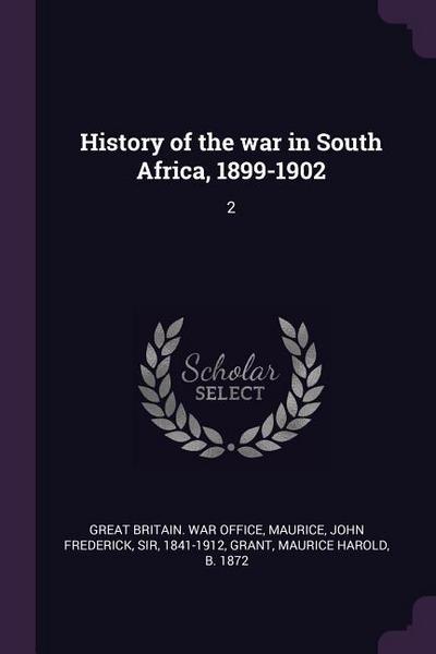 History of the war in South Africa, 1899-1902