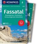KOMPASS Wanderführer Fassatal, Rosengarten, 60 Tou