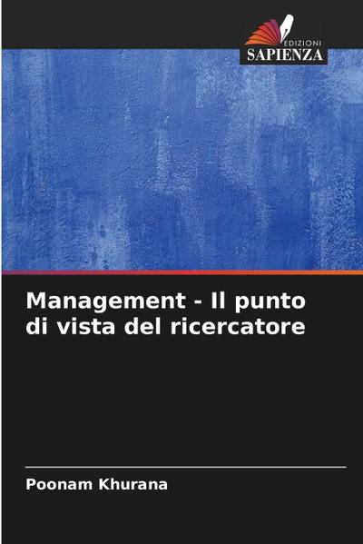 Management - Il punto di vista del ricercatore