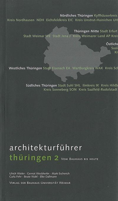 Architekturführer Thüringen. Bd.2