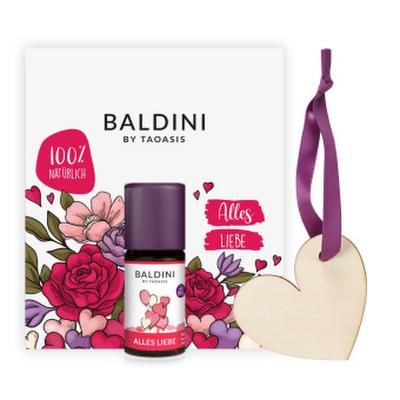 Baldini Alles Liebe Mini-Duftset mit Holzherz